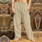 Pantalon de loisirs homme coupe ajustée, sept coloris, S au 3XL, kaki