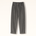 Pantalon femme en tissu côtelé, quatre coloris, du S au 3XL, gris