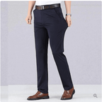 Pantalon homme ajusté extensible, taille mi-haute, du 29 au 42