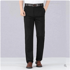 Pantalon homme ajusté extensible, taille mi-haute, du 29 au 42