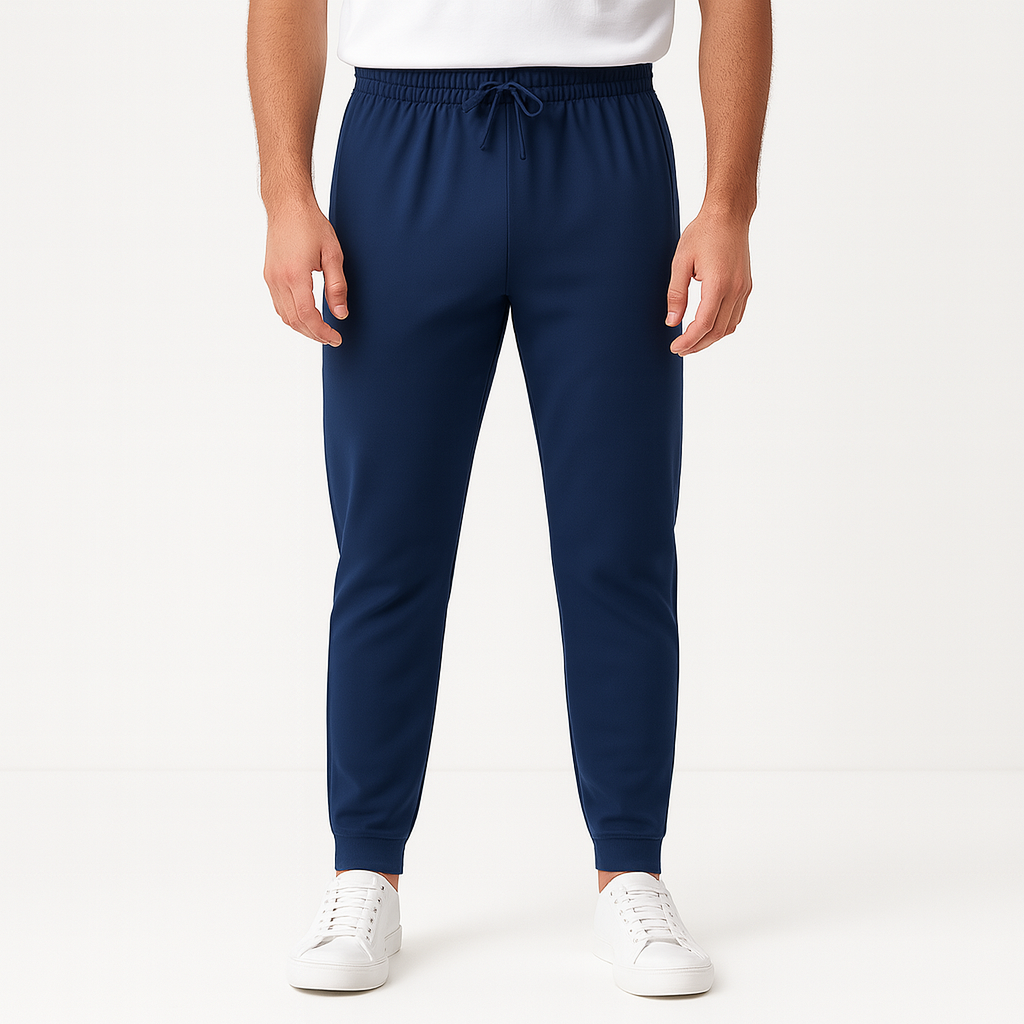 Pantalon homme décontracté à ceinture élastique, neuf coloris