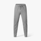 Pantalon homme décontracté à ceinture élastique, neuf coloris, gris foncé