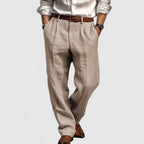 Pantalon droit homme en coton, cinq coloris, du S au 3XL, kaki