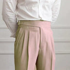 Pantalon habillé homme pour le bureau, quatre coloris, du 28 au 40, kaki
