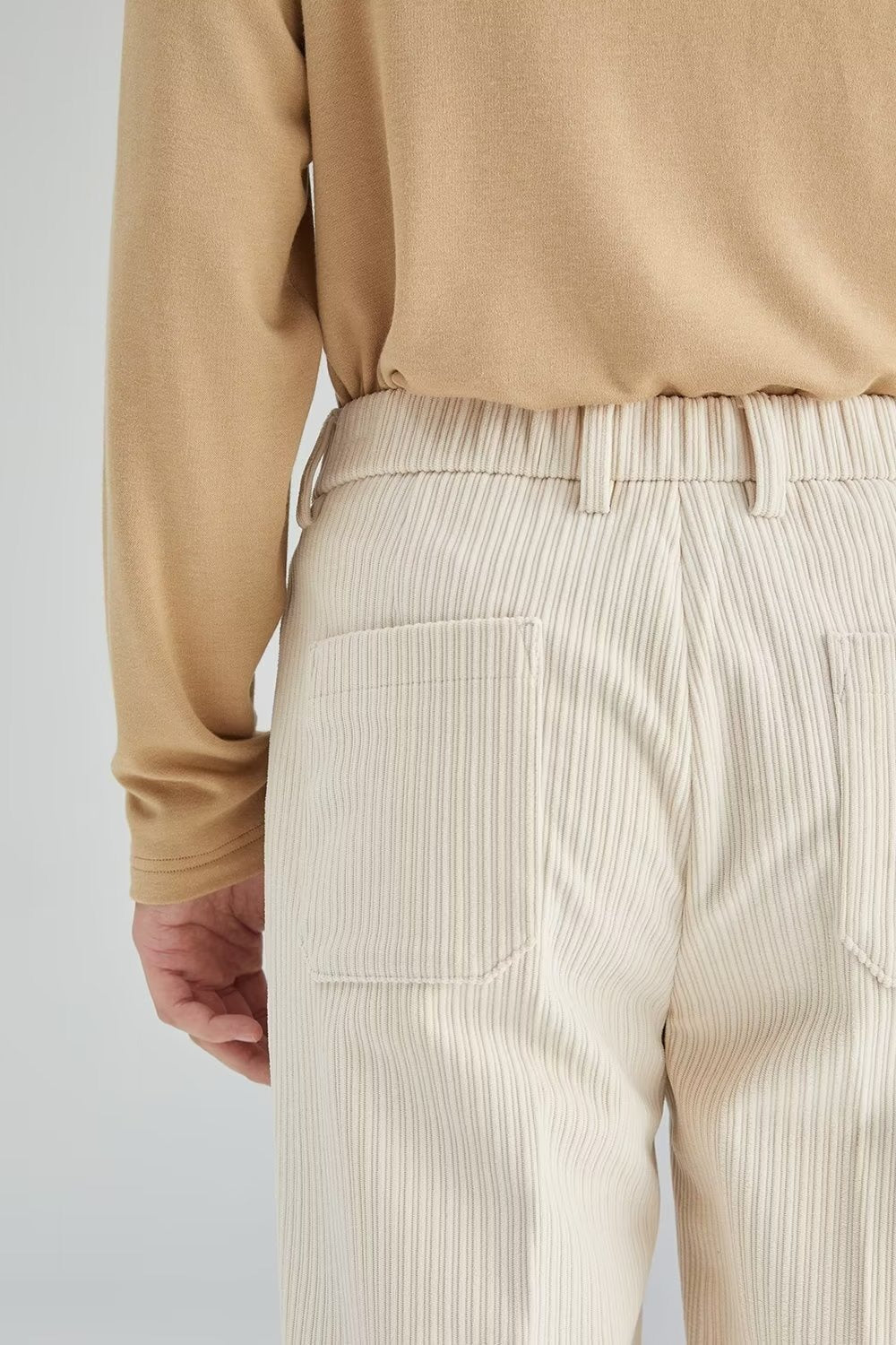 Pantalon homme coupe droite en tissu texturé, trois coloris