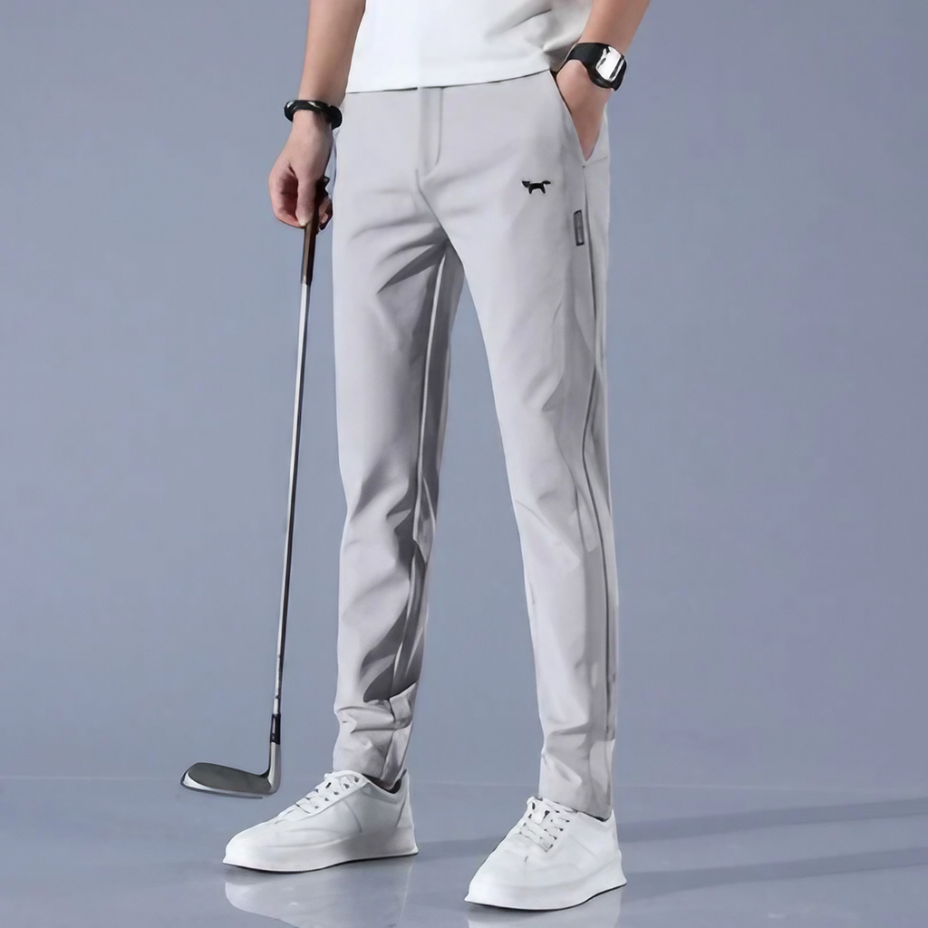 Pantalon de golf homme extensible et léger, cinq coloris