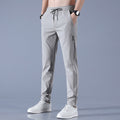 Pantalon de golf homme extensible et léger, cinq coloris, gris