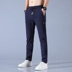 Pantalon de golf homme extensible et léger, cinq coloris, bleu marine