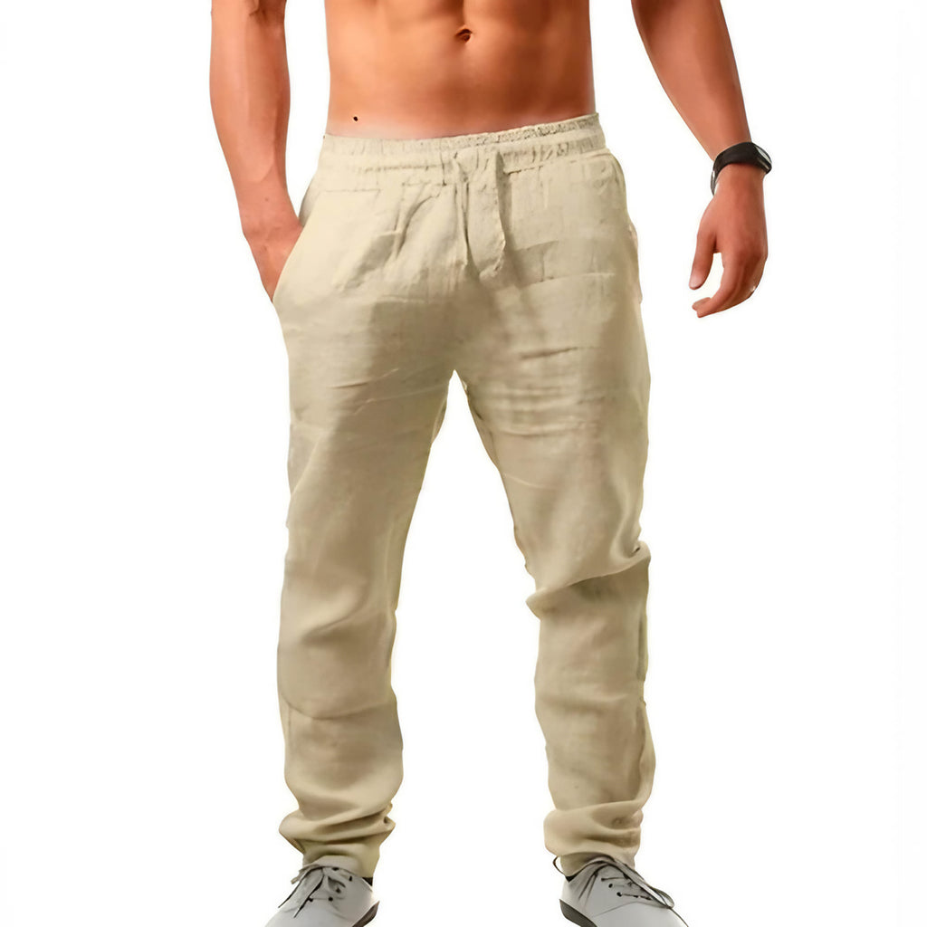 Pantalon ample homme léger, huit coloris, du S au 3XL