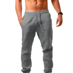 Pantalon ample homme léger, huit coloris, du S au 3XL, bleu