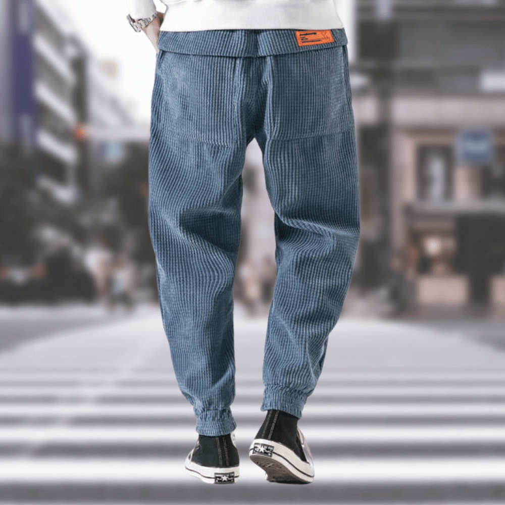 Pantalon homme en velours côtelé, du M au 5XL
