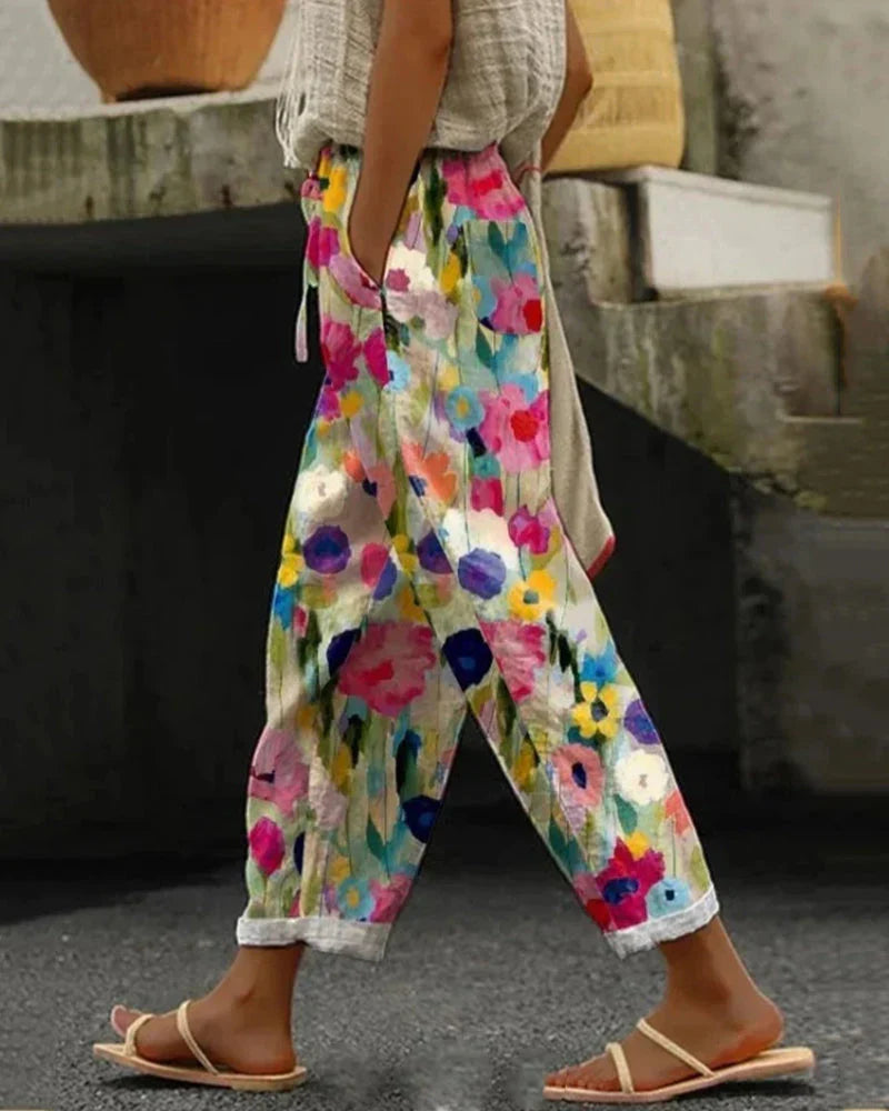 Pantalon de jogging femme multicolore, du S au 3XL