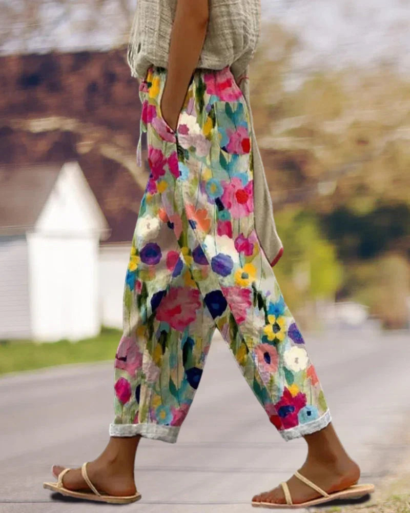Pantalon de jogging femme multicolore, du S au 3XL