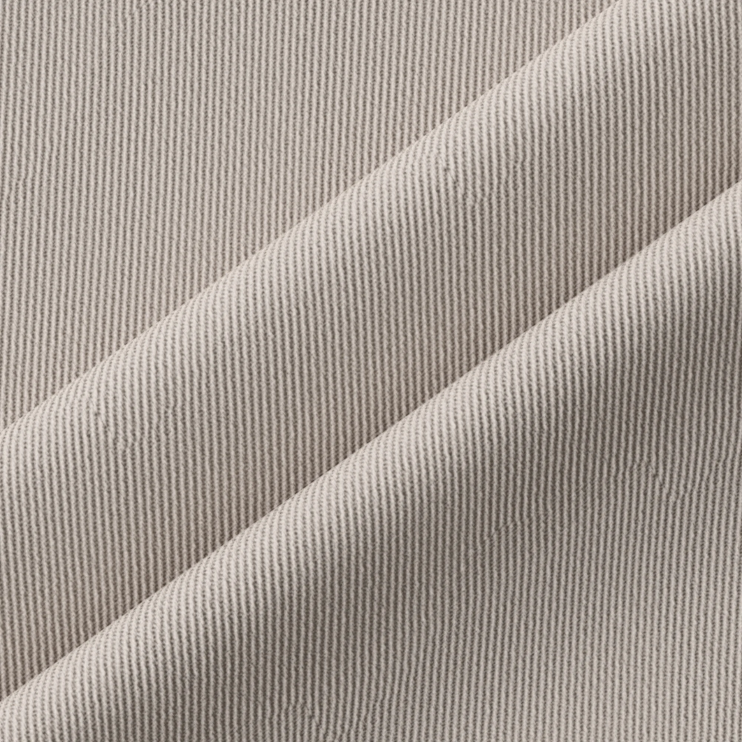 Pantalon large femme taille haute à plis, taupe clair