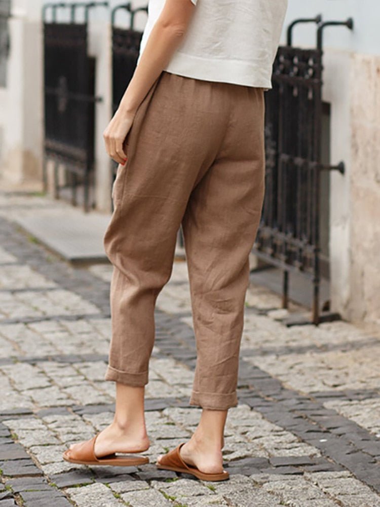 Pantalon large évasé femme, sept coloris, du 32 au 58