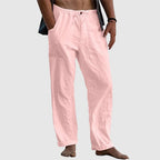 Pantalon homme décontracté à taille élastique, du M au 5XL