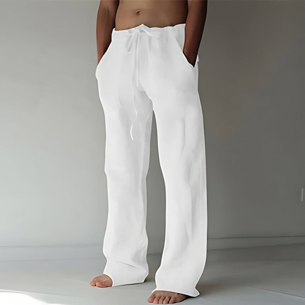 Pantalon homme léger pour l'été, sept coloris, du S au 5XL