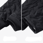 Pantalon thermique femme doublé, noir ou gris, XS au 3XL