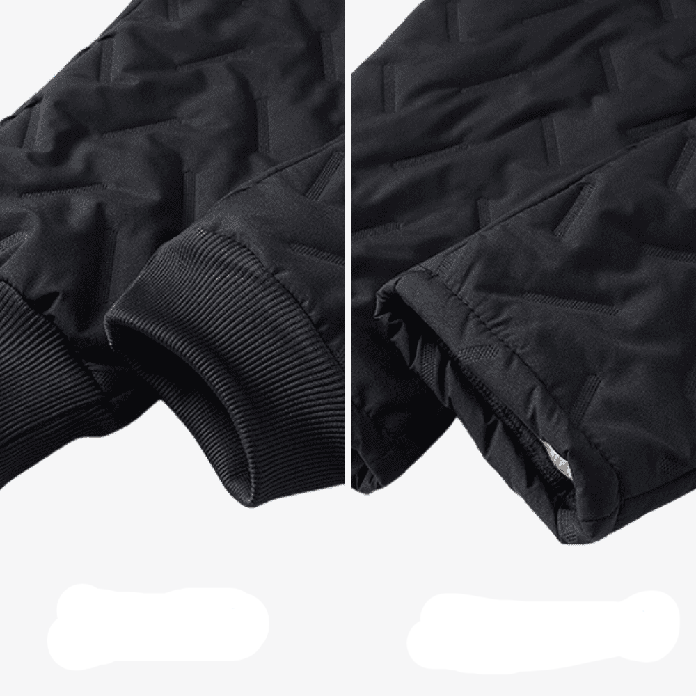 Pantalon thermique femme doublé, noir ou gris, XS au 3XL