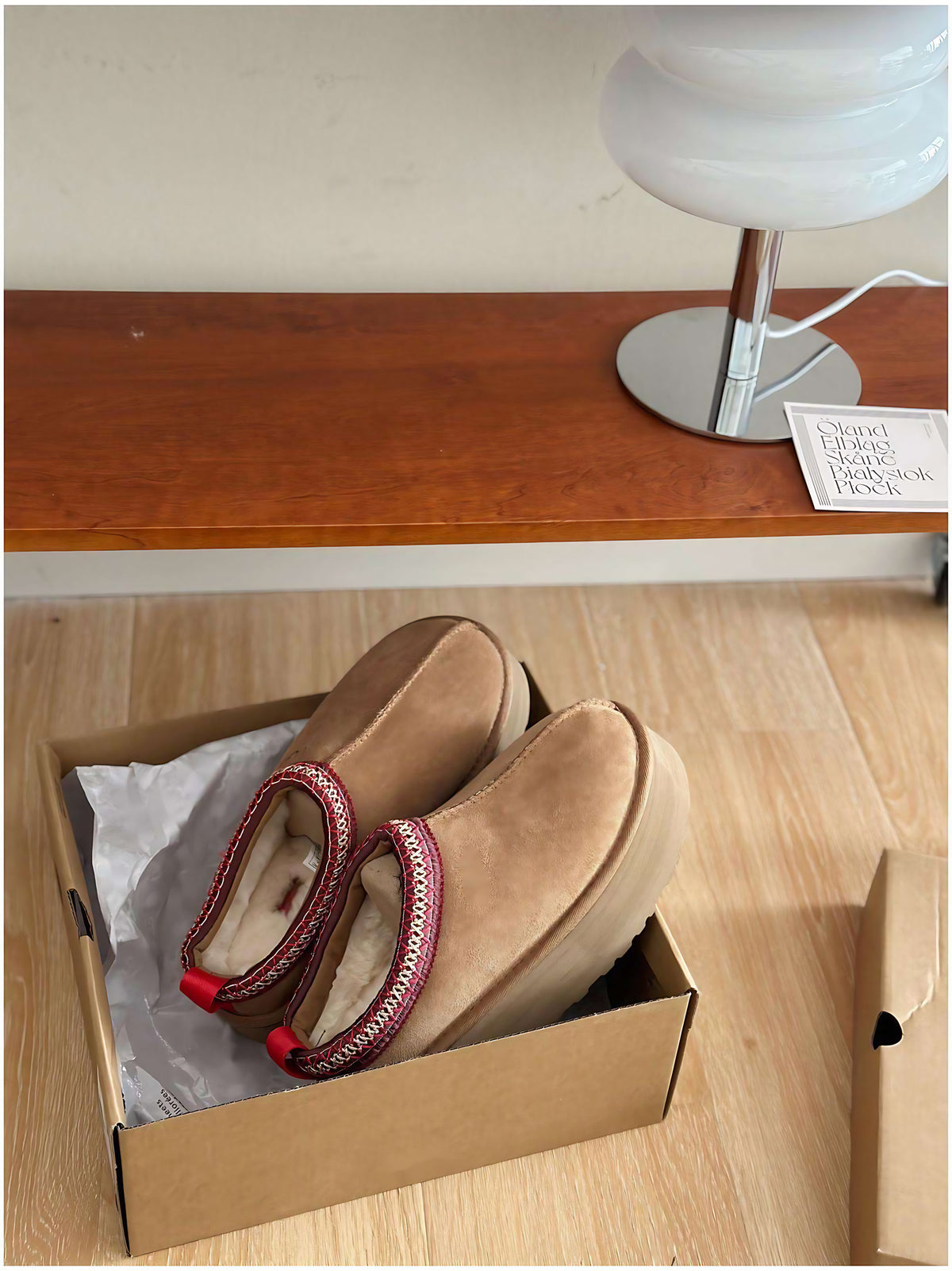 Chaussons femme en peau de mouton fourrés, du 35 au 44