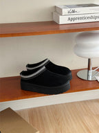 Chaussons femme en peau de mouton fourrés, du 35 au 44