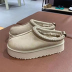 Chaussons femme en peau de mouton fourrés, du 35 au 44