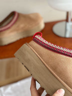 Chaussons femme en peau de mouton fourrés, du 35 au 44