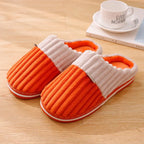 Chaussons femme chauds pour l'hiver, trois coloris, du 36 au 41, orange