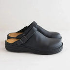 Pantoufles orthopédiques homme, semelle antidérapante, réglables, noir
