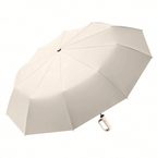 Parapluie anti-tempête à bord réfléchissant, format compact