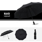 Parapluie anti-vent pliant et compact, cinq coloris
