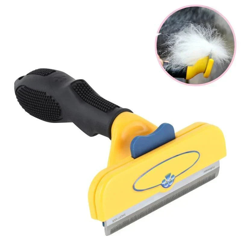 Peigne anti-puces pour chien et chat, dents arrondies