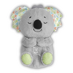 Peluche bébé qui respire, sons et lumières réglables, quatre animaux