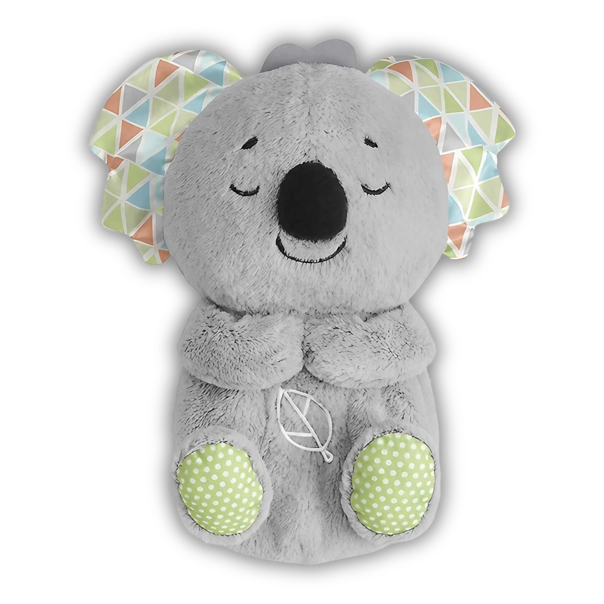 Peluche bébé qui respire, sons et lumières réglables, quatre animaux