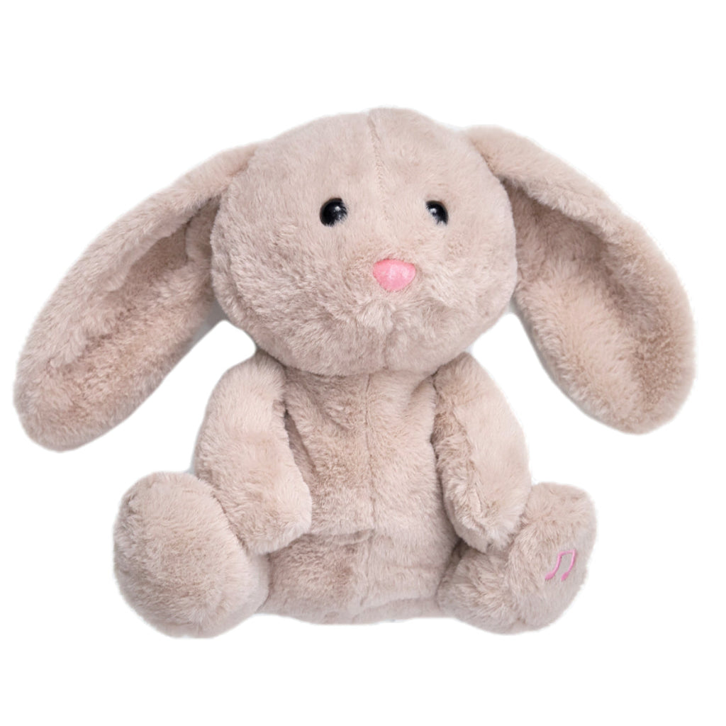 Peluche bébé qui respire, sons et lumières réglables, quatre animaux