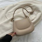 Petit sac à main d'été femme, anse coulissante à nœud, six coloris, beige