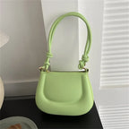 Petit sac à main d'été femme, anse coulissante à nœud, six coloris