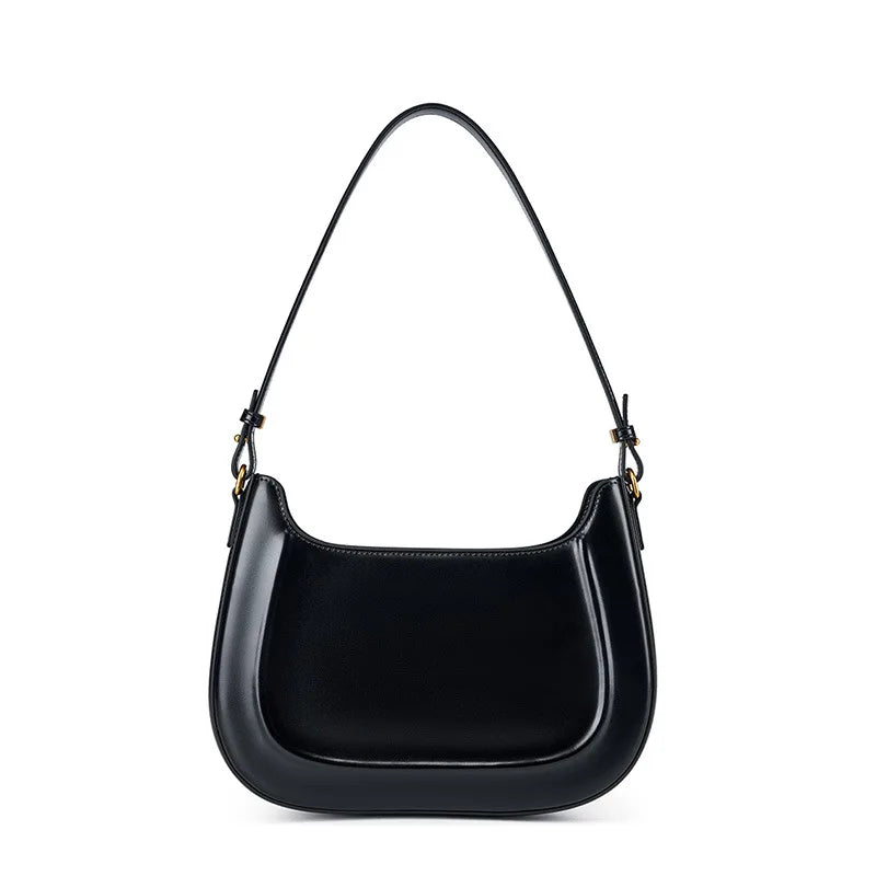 Petit sac à main carré femme, anse courte et sangle longue