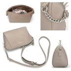 Petit sac femme à bandoulière à maillons ajustable, neuf coloris