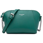 Petit sac femme à bandoulière à maillons ajustable, neuf coloris, vert