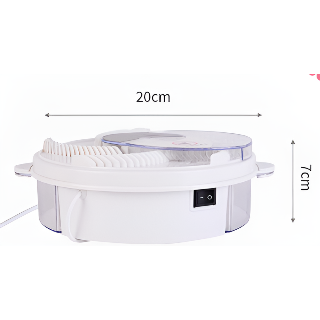 Piège à mouches électrique USB, plateau rotatif, sans insecticide