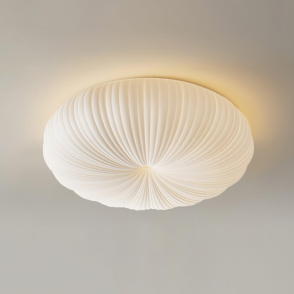 Plafonnier LED rond en métal et acrylique, 43 ou 53 cm