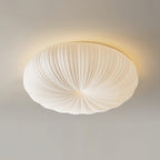 Plafonnier LED rond en métal et acrylique, 43 ou 53 cm