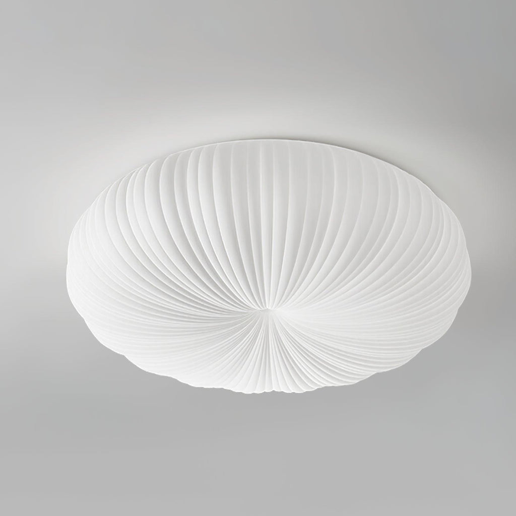 Plafonnier LED rond en métal et acrylique, 43 ou 53 cm