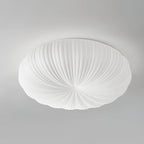 Plafonnier LED rond en métal et acrylique, 43 ou 53 cm