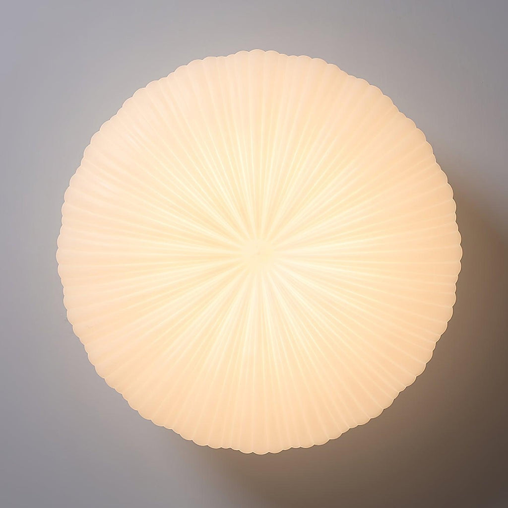 Plafonnier LED rond en métal et acrylique, 43 ou 53 cm
