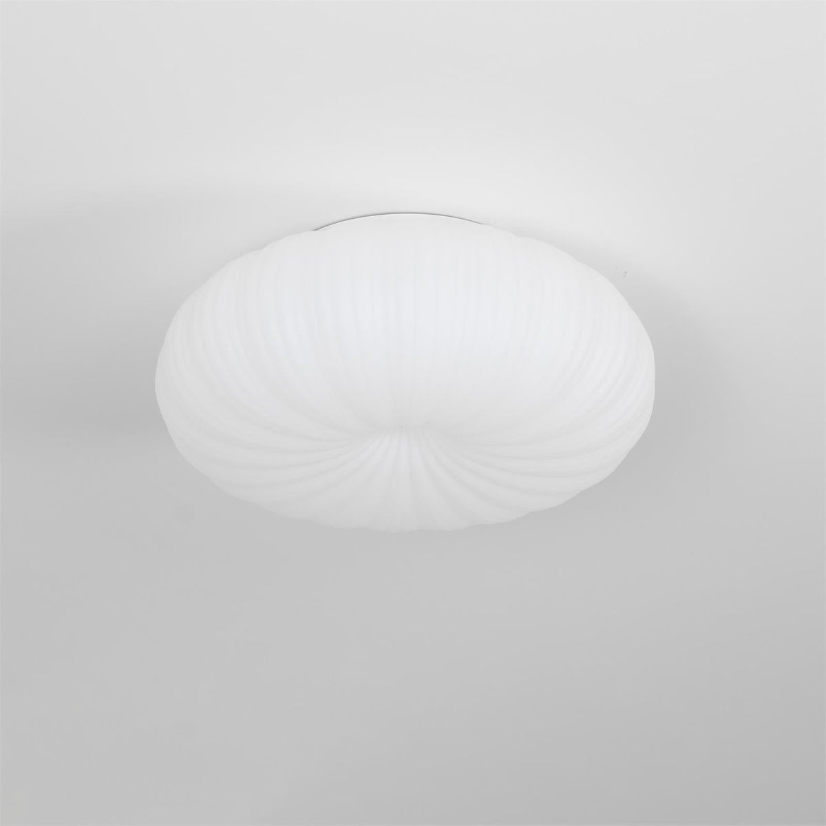 Plafonnier LED rond en métal et acrylique, 43 ou 53 cm