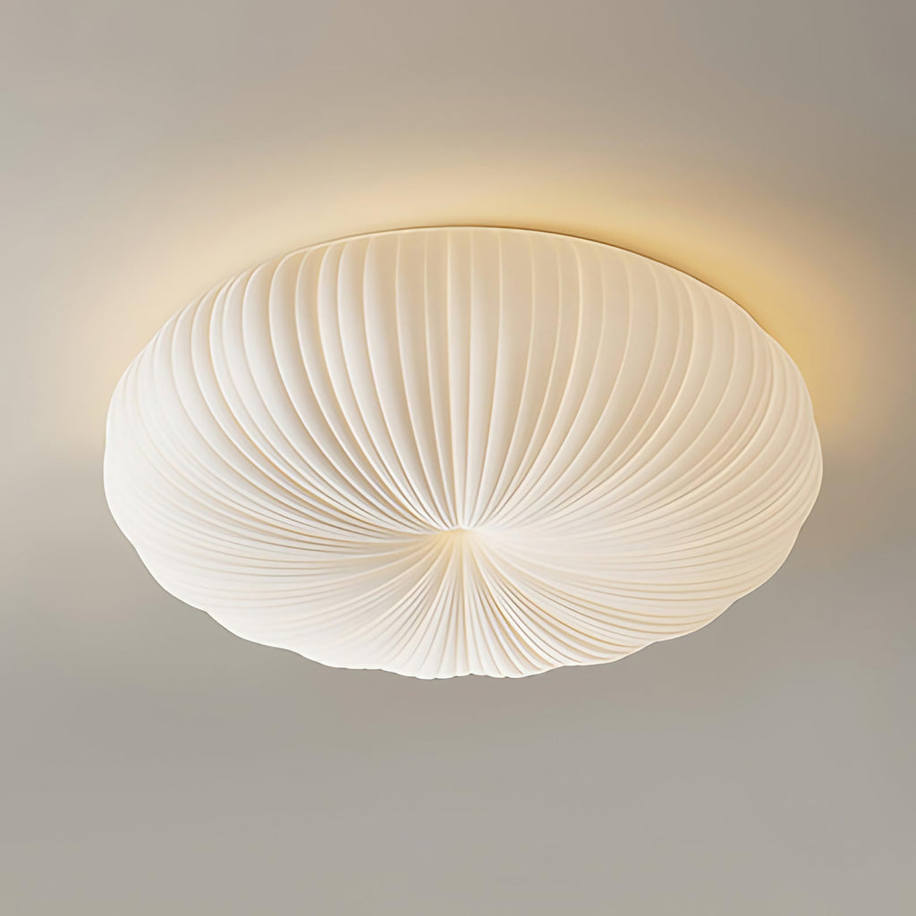 Plafonnier LED rond en métal et acrylique, 43 ou 53 cm