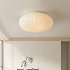 Plafonnier LED rond en métal et acrylique, 43 ou 53 cm