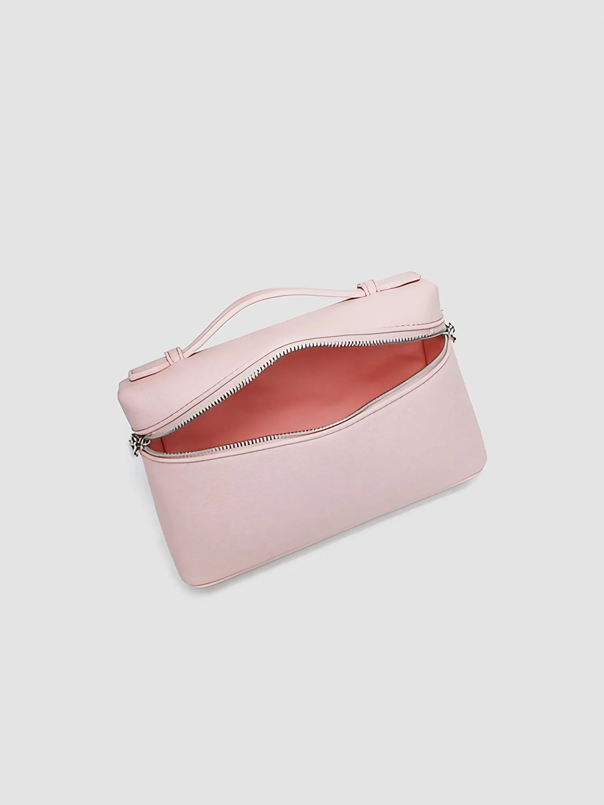 Pochette bandoulière femme en similicuir grainé, dix coloris, rose
